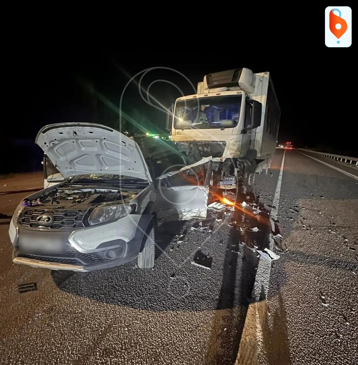 Водитель «Ларгуса» не уступил дорогу на трассе Воронеж — Тамбов и погиб под колесами грузовика