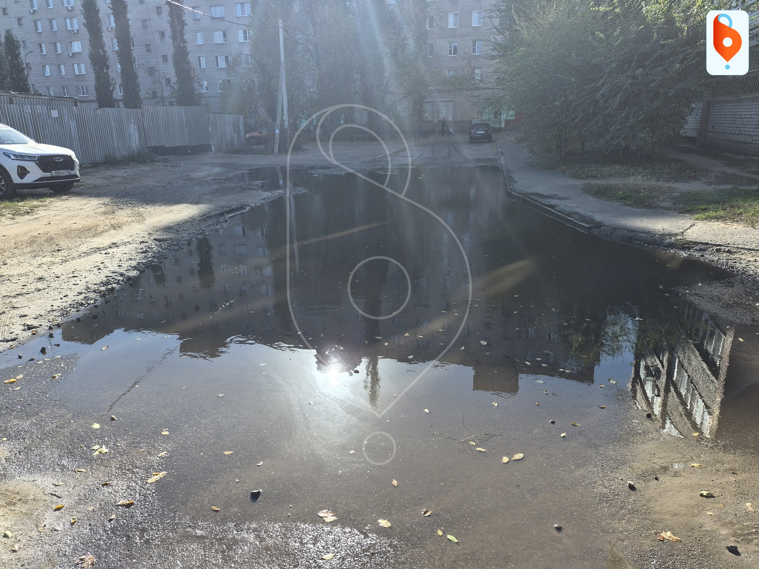 Больше трех недель течёт колодец с питьевой водой на улице 25 Января