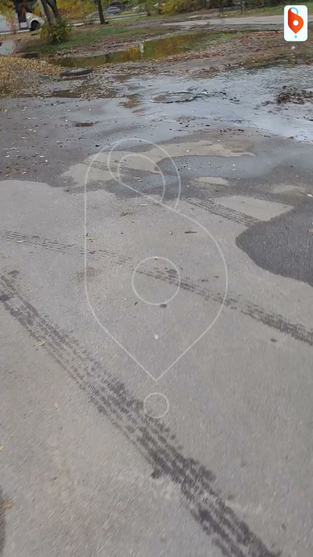 На бульваре Победы прорвало канализацию