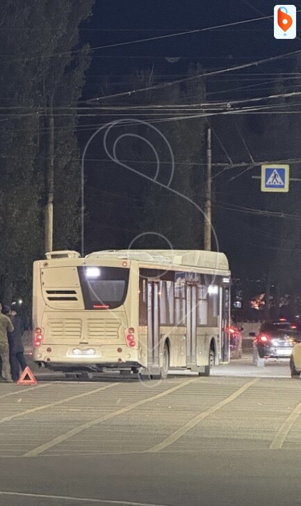 ДТП с автобусом случилось на перекрестке ДК им.Кирова